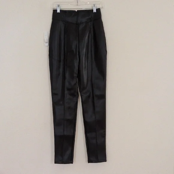 Odd Muse Elegant Black High-Waisted Pants - Picture 4 of 5